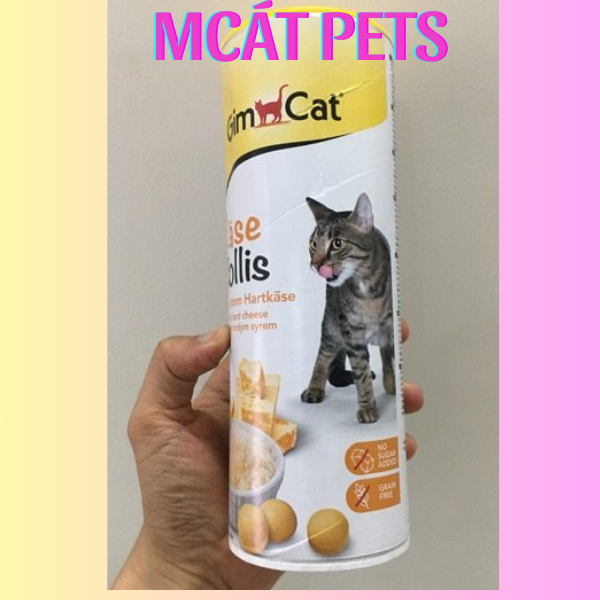 Viên phomai GIMCAT,hỗ trợ tiêu hóa, tăng nọng cho mèo.