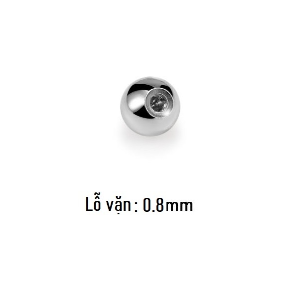 Chốt vặn khuyên titan 0.8mm , 1.2mm