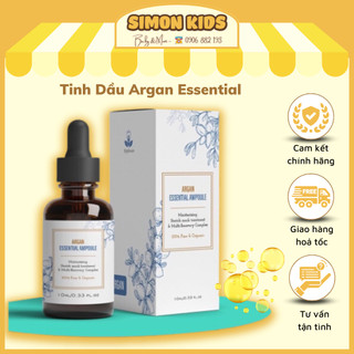 Tinh Dầu Argan Essential Ampoule Kaylincare Nguyên Chất Dưỡng Da, Chống Rạn Da, Giảm Thâm Mụn