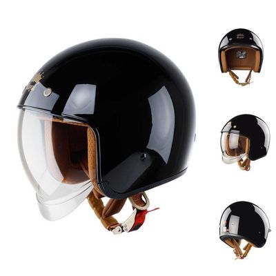 Mũ Bảo Hiểm Trùm 3/4 Đầu Kính Âm Cao Cấp - Lót Tháo Rời - ROYAL M139 - Hàng Chính Hãng - Bảo Hành 12 Tháng