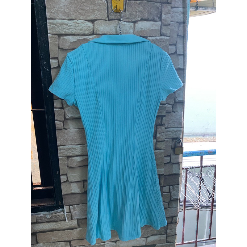 Thanh lý váy HM aqua tennis dress auth