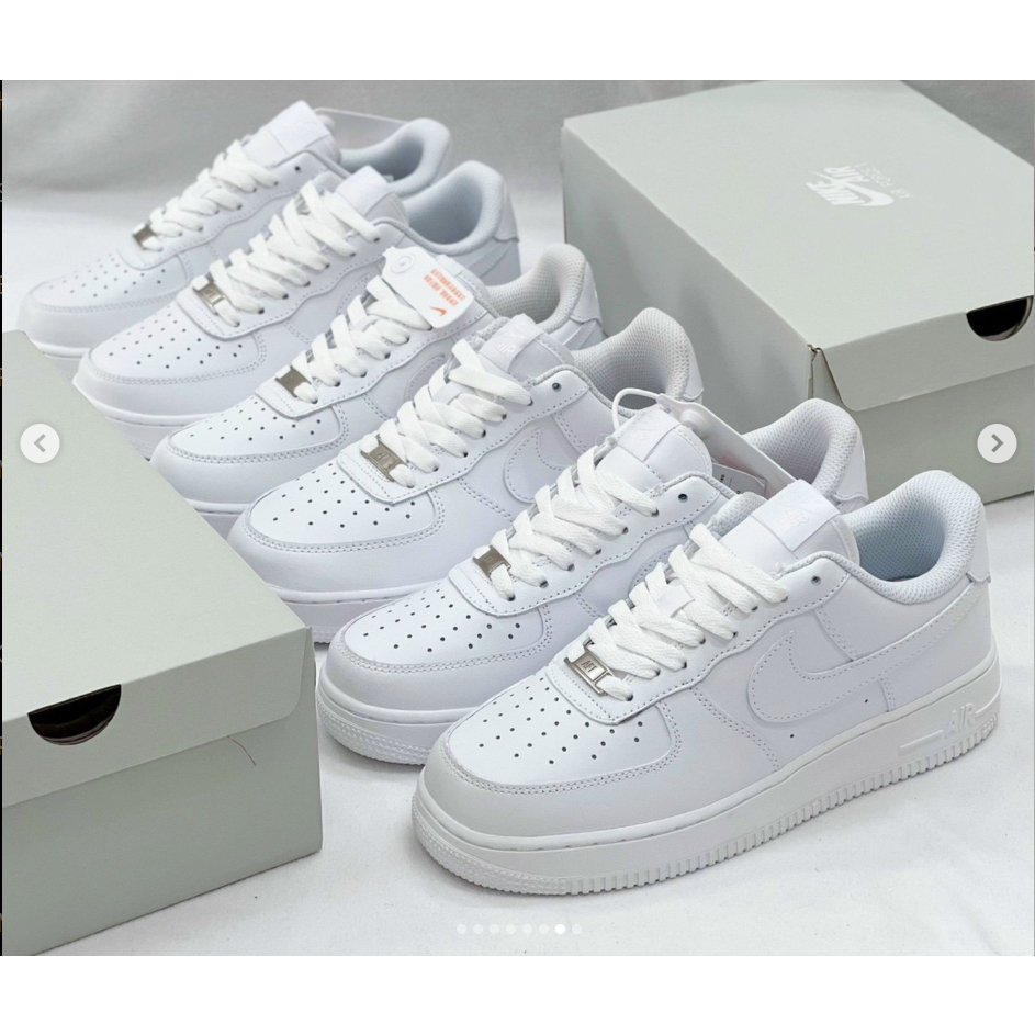 Giày AF1_Nike Air Force 1 All White full trắng bản cao cấp dành cho nam nữ