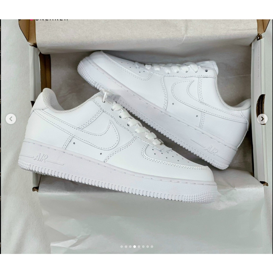 Giày AF1_Nike Air Force 1 All White full trắng bản cao cấp dành cho nam nữ