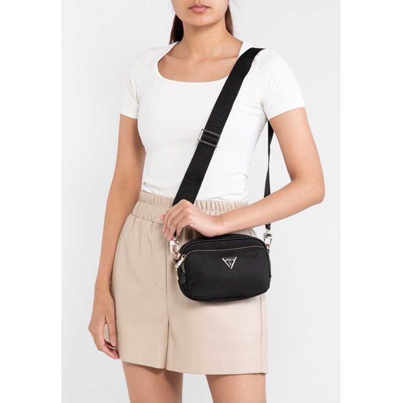 Túi đeo chéo Guees xuất Mỹ vải dù dây đeo bản to