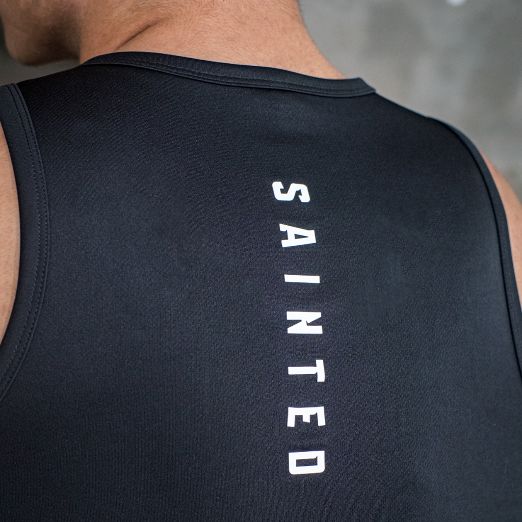 Áo ba lỗ chuẩn form tập gym nam LOGO Rolling Tank