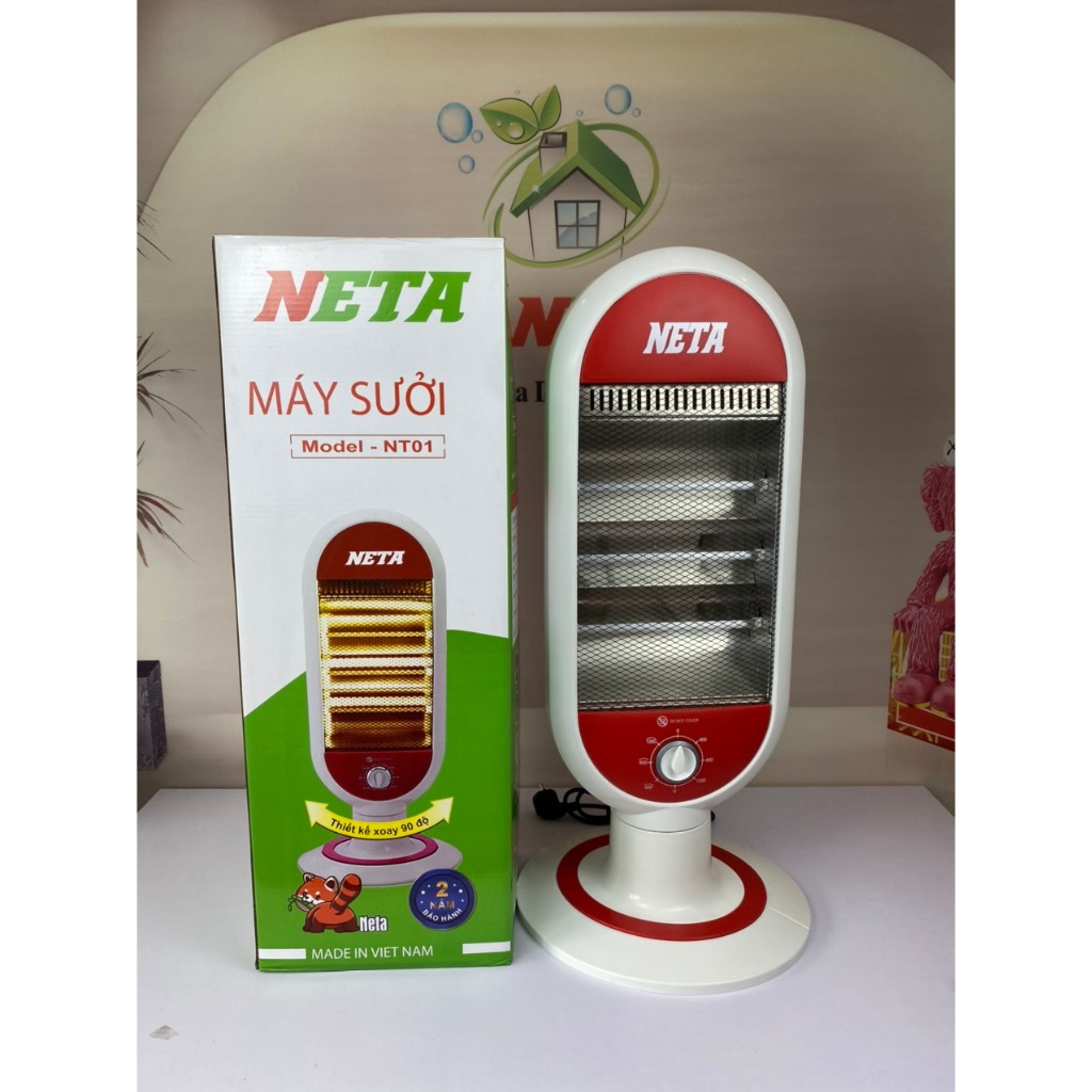 Máy sưởi phòng HALOGEN không gây khô da. không đốt cháy oxi,làm ấm nhanh