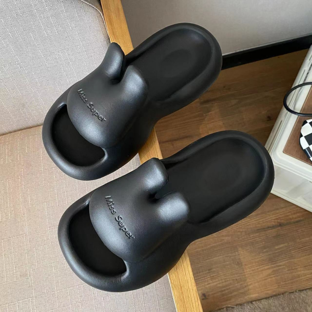 Dép quai ngang tai thỏ Charmfeet thời trang êm chân giá rẻ CH09