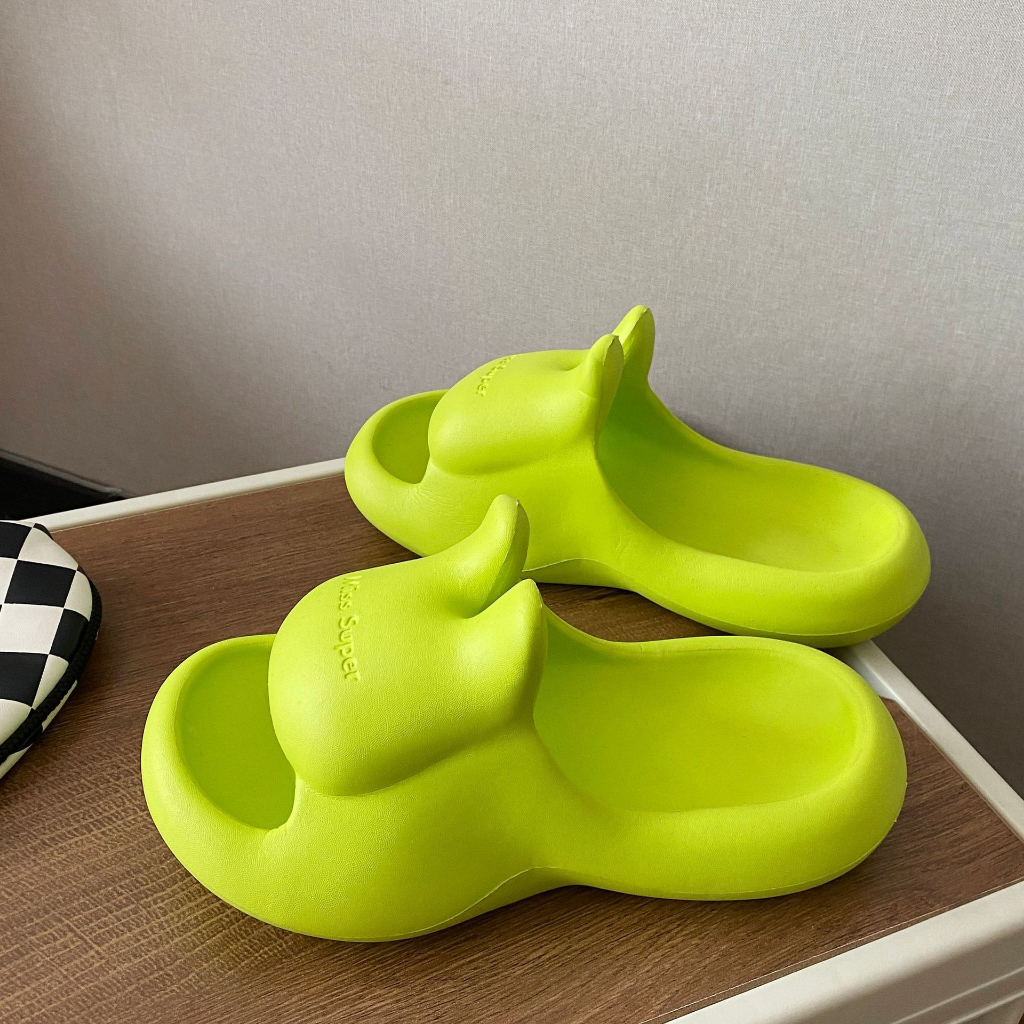 Dép quai ngang tai thỏ Charmfeet thời trang êm chân giá rẻ CH09