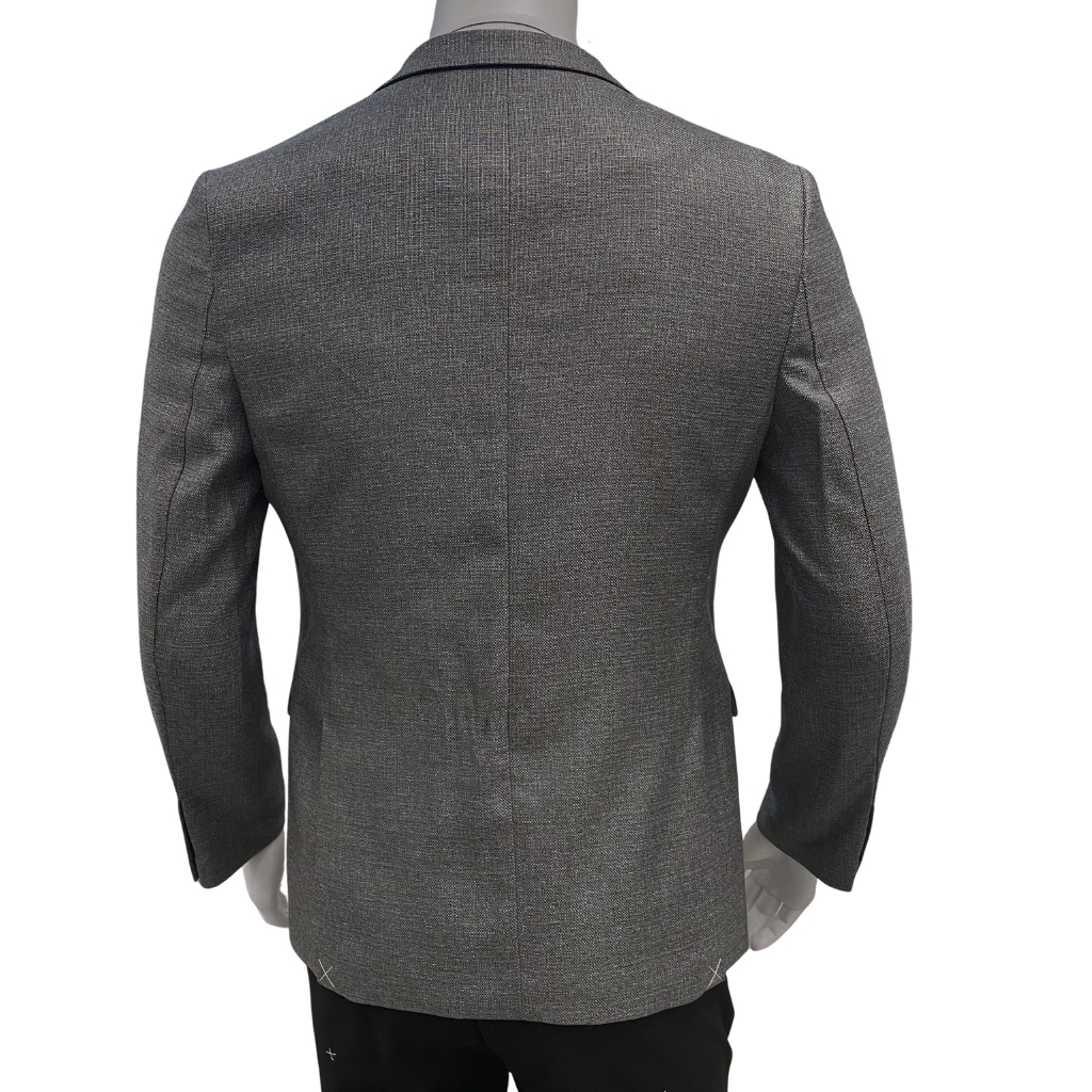 Áo khoác blazer nam demi Owen BL231720 màu xám vest rời vải polyester cao cấp dáng slim fit trẻ trung lịch lãm