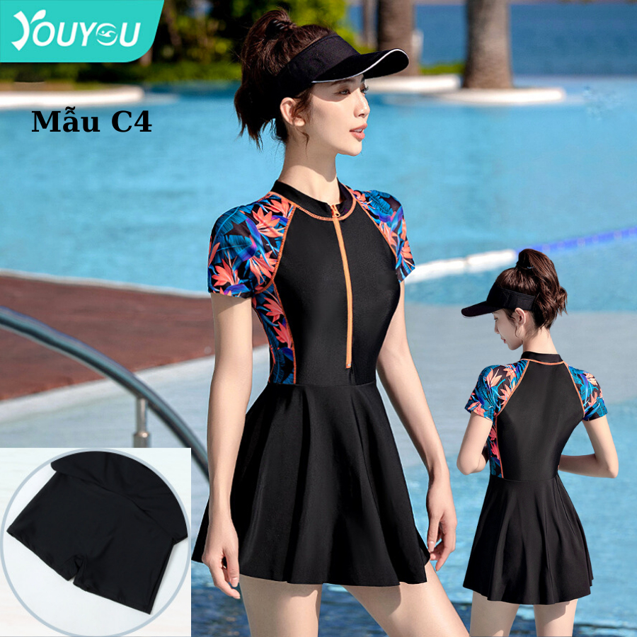 Bikini đồ bơi quảng châu 1 mảnh tôn dáng, C5 hàng Youyou