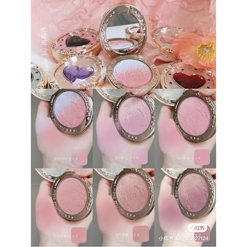 Phấn má hồng Flower Knows dòng Circus