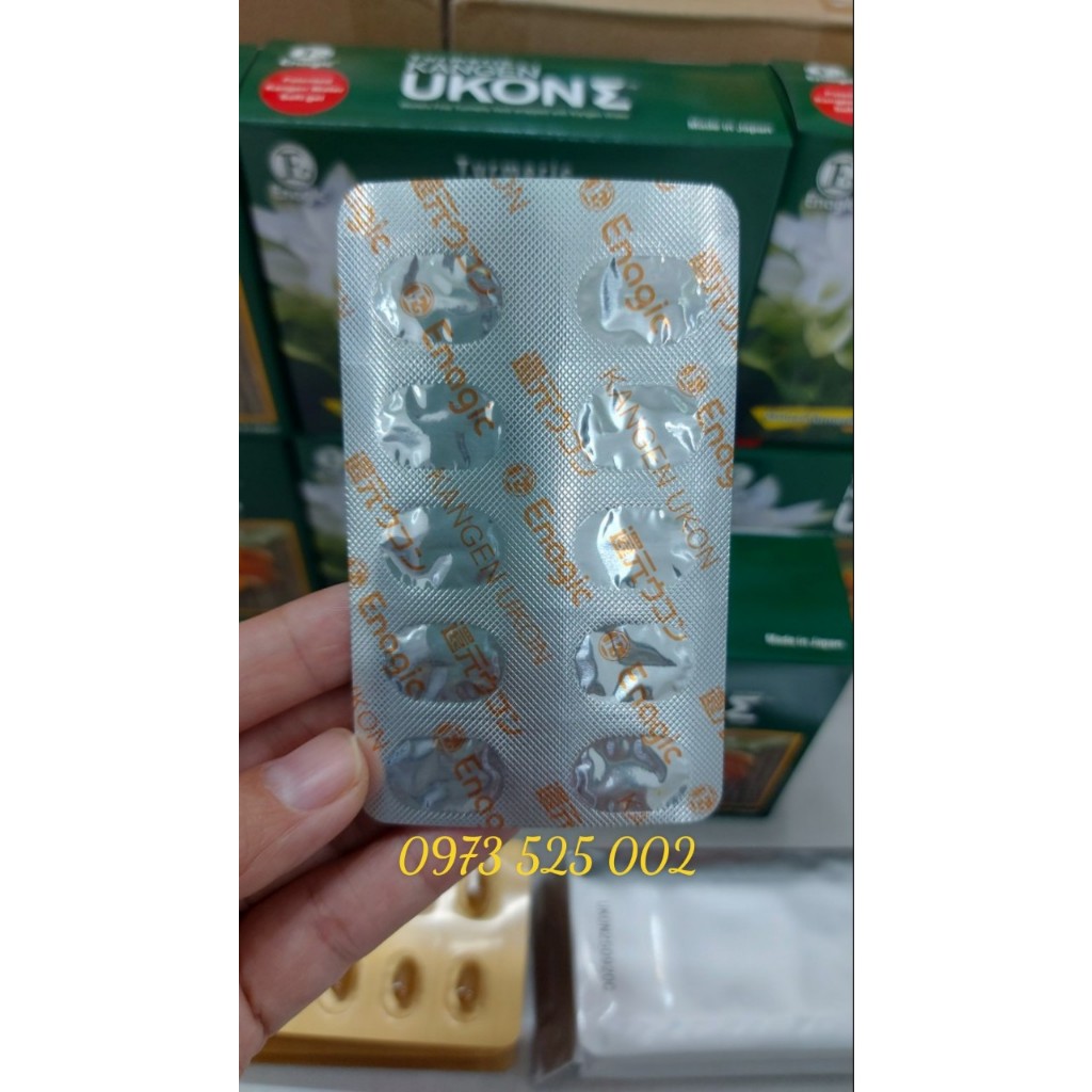 Viên uống tinh chất nghệ Kangen Ukon 100v/H