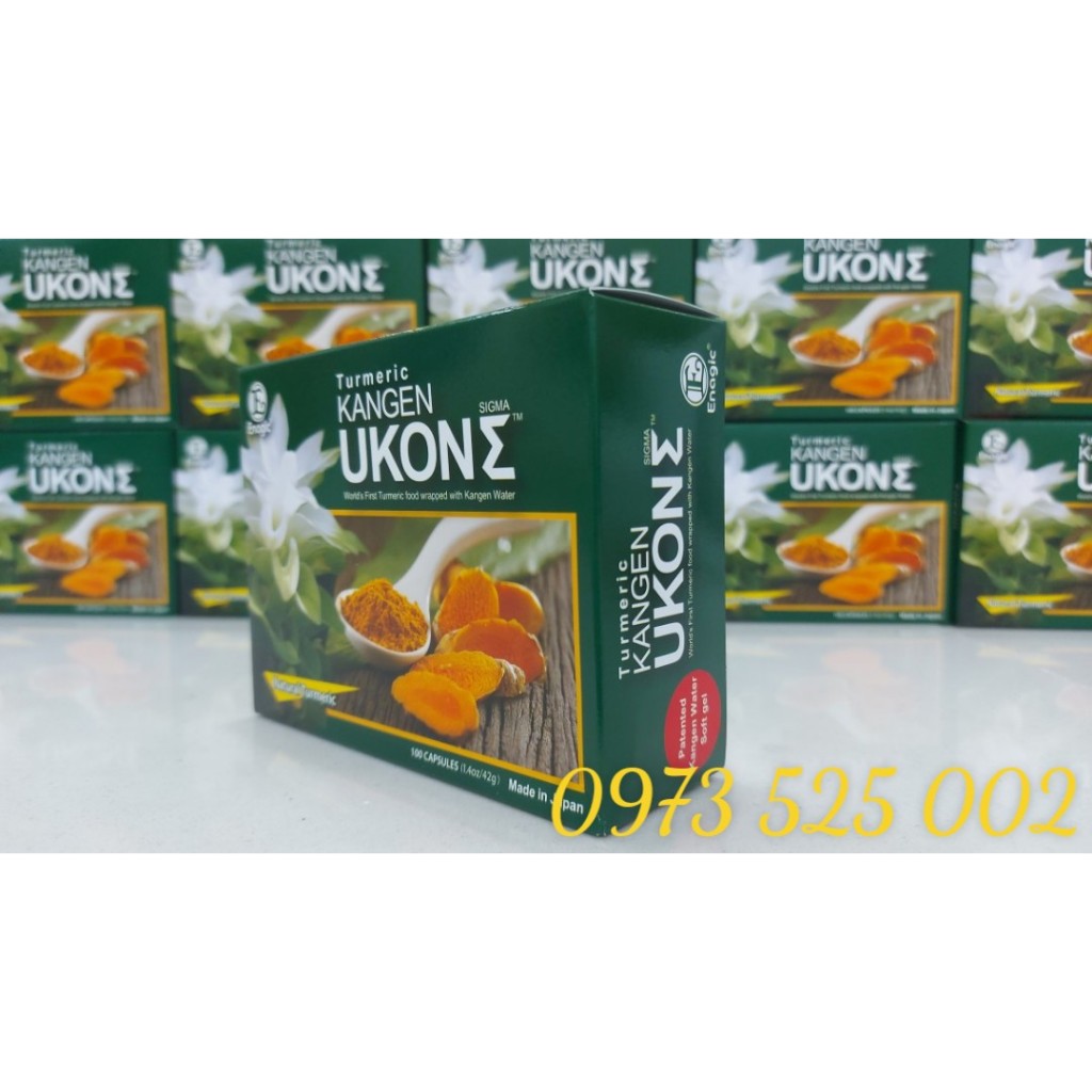Viên uống tinh chất nghệ Kangen Ukon 100v/H