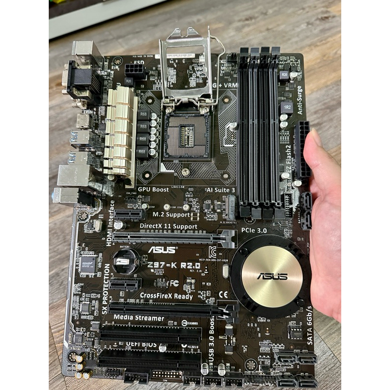 Main Asus Z97-K R2.0 socket 1150 + FE sử dụng cho i3,i5,i7,xeon