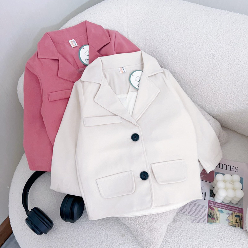 Áo khoác Blazer cho bé gái 12 đến 30kg