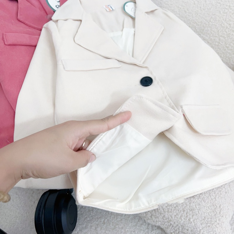 Áo khoác Blazer cho bé gái 12 đến 30kg