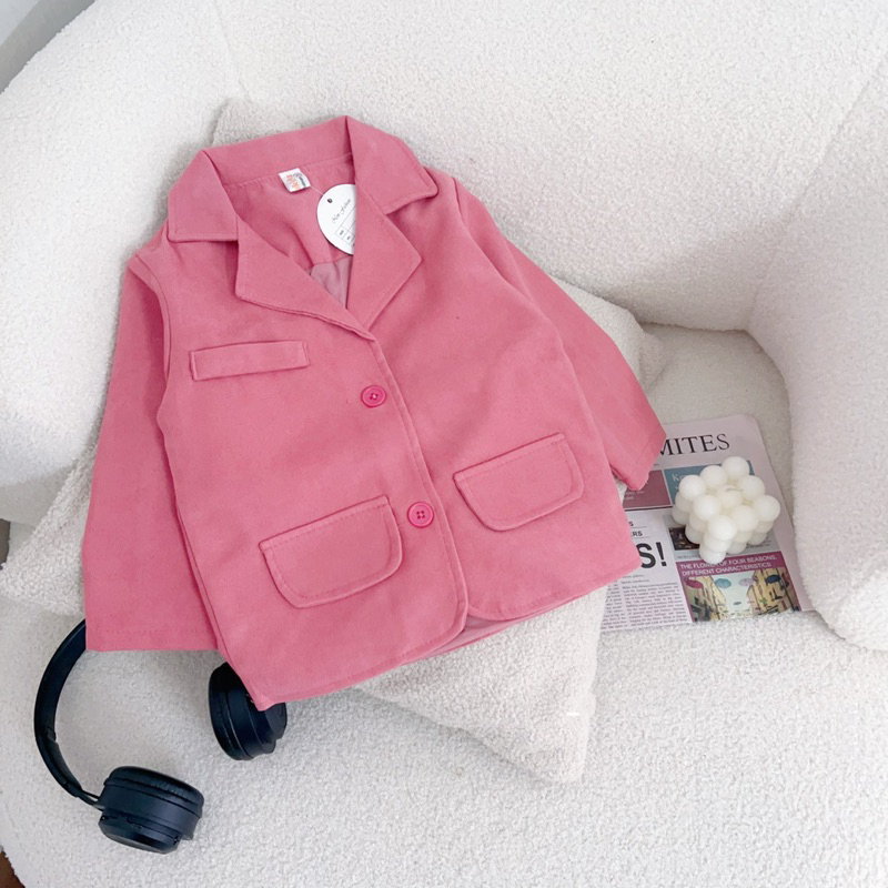 Áo khoác Blazer cho bé gái 12 đến 30kg