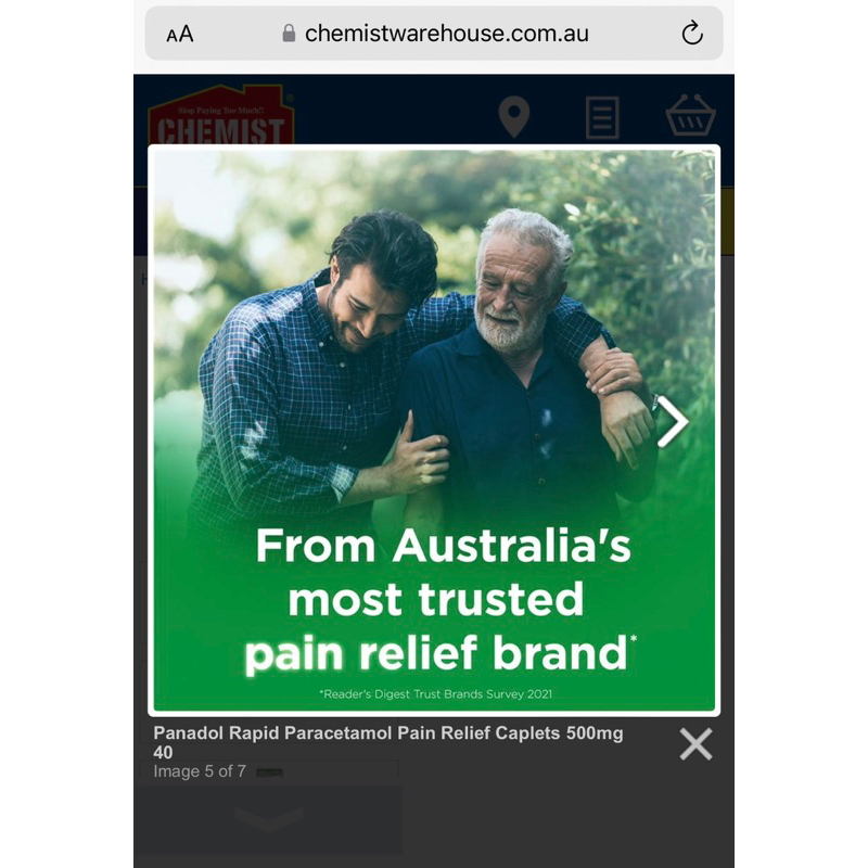 -Panadol_Rapid_Paracetamol 500mg hộp 20 viên