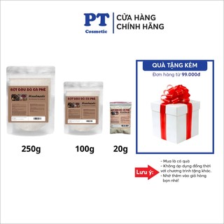 Bột đậu đỏ cà phê ủ trắng, tắm trắng da mặt và body handmade 100%