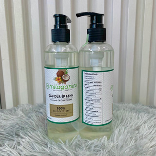 Dầu Dừa Milaganics Ép Lạnh 250ml