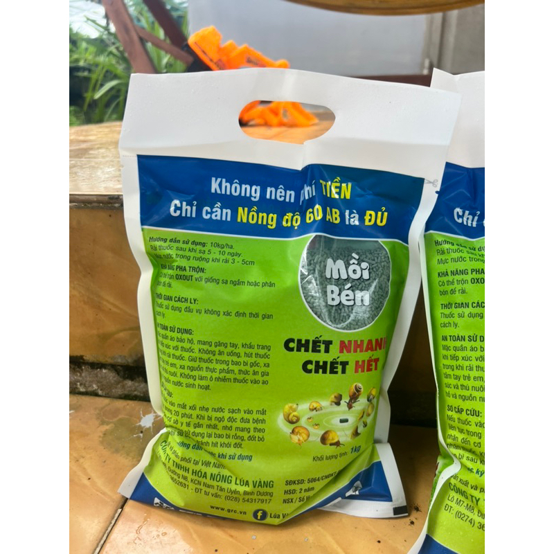 Bã Diệt Ốc (gói 1kg) Toxbait (mọi loại ốc)