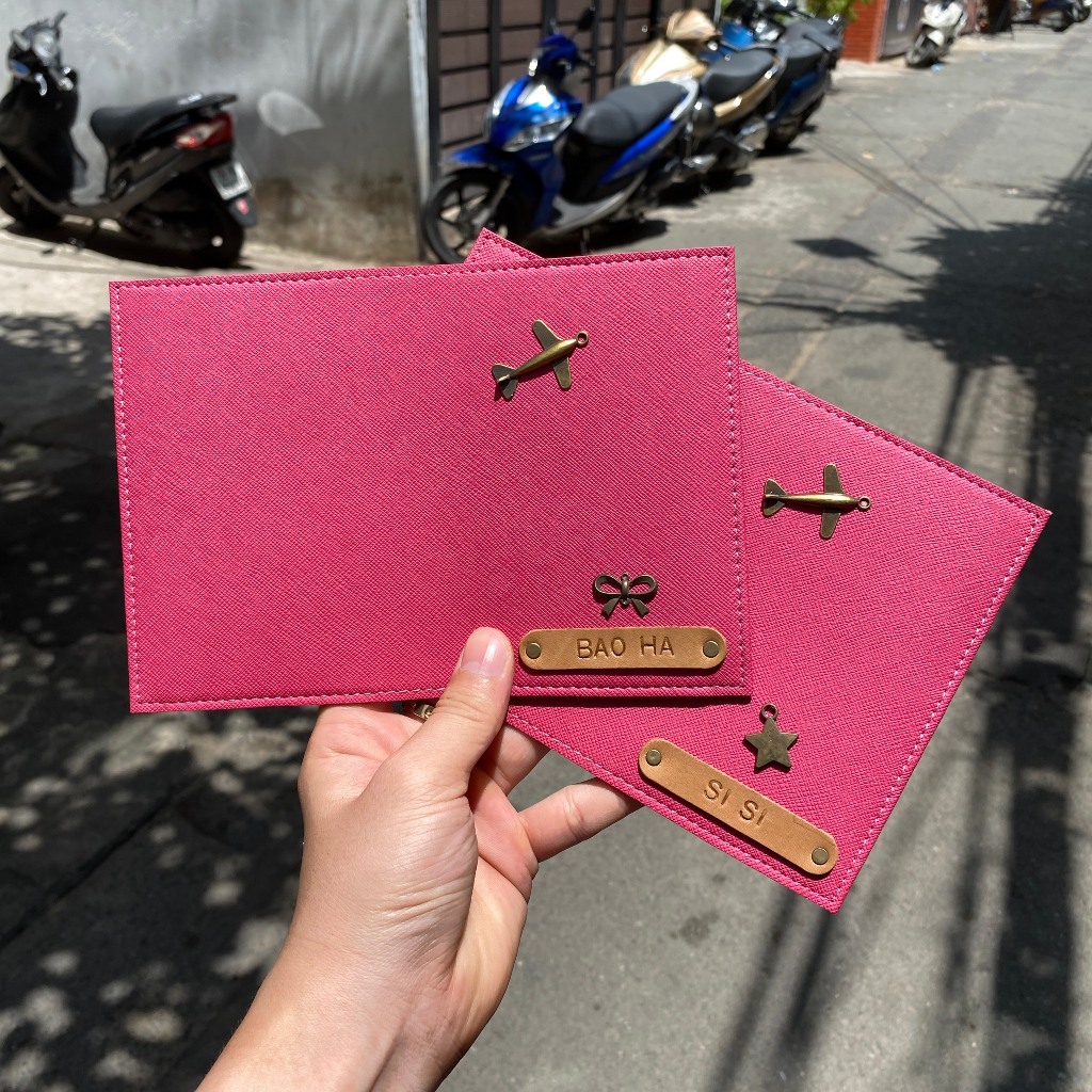 Bao đựng passport Xanh rêu