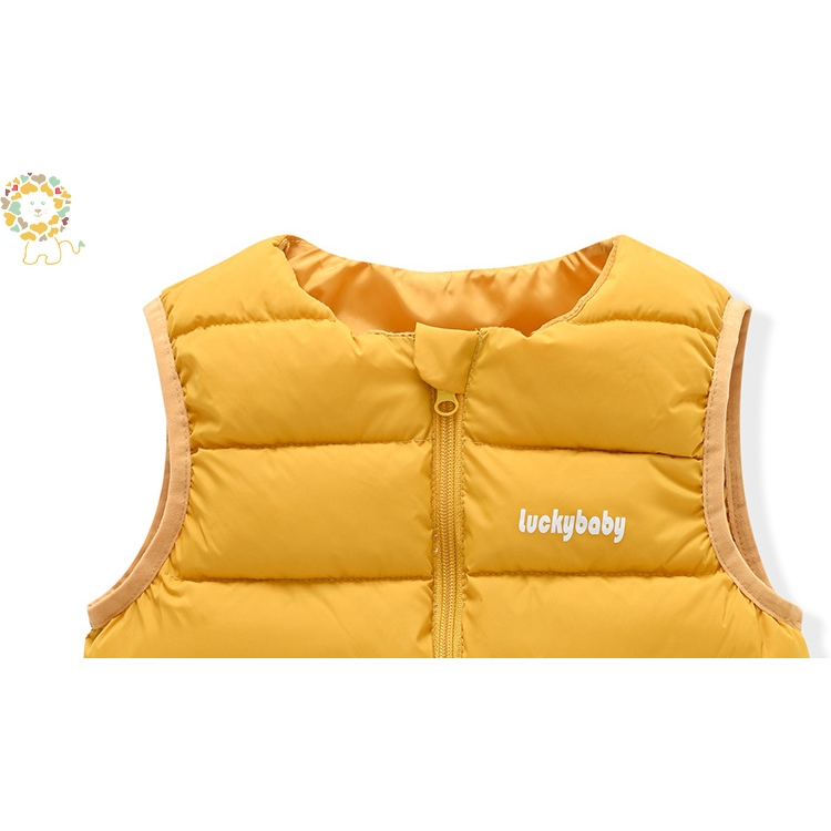 Áo gile cho bé trai áo phao gile trẻ em áo khoác phao cho bé size đại