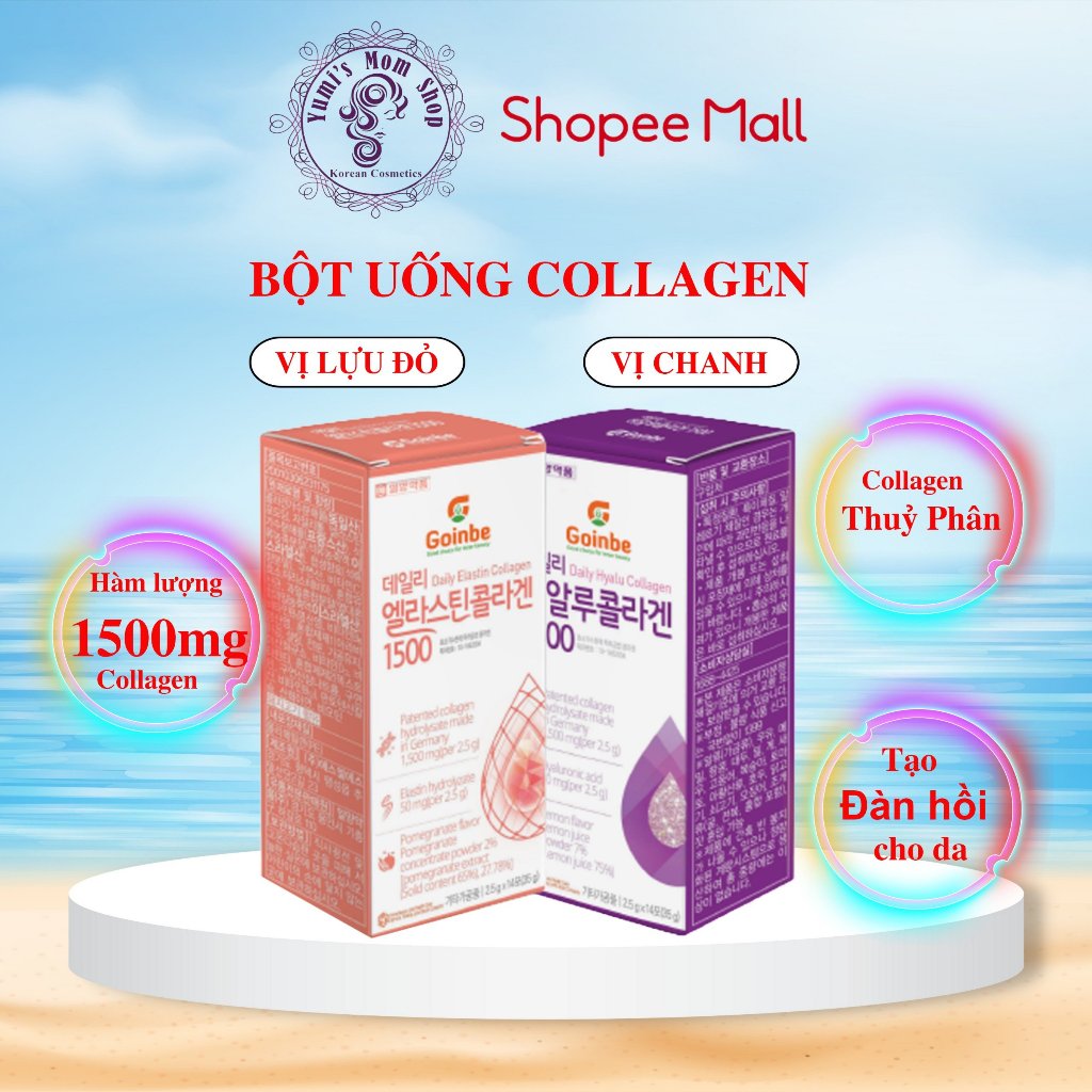 Bột Uống Collagen, Ngăn Ngừa Lão Hóa Goinbe Daily Collagen