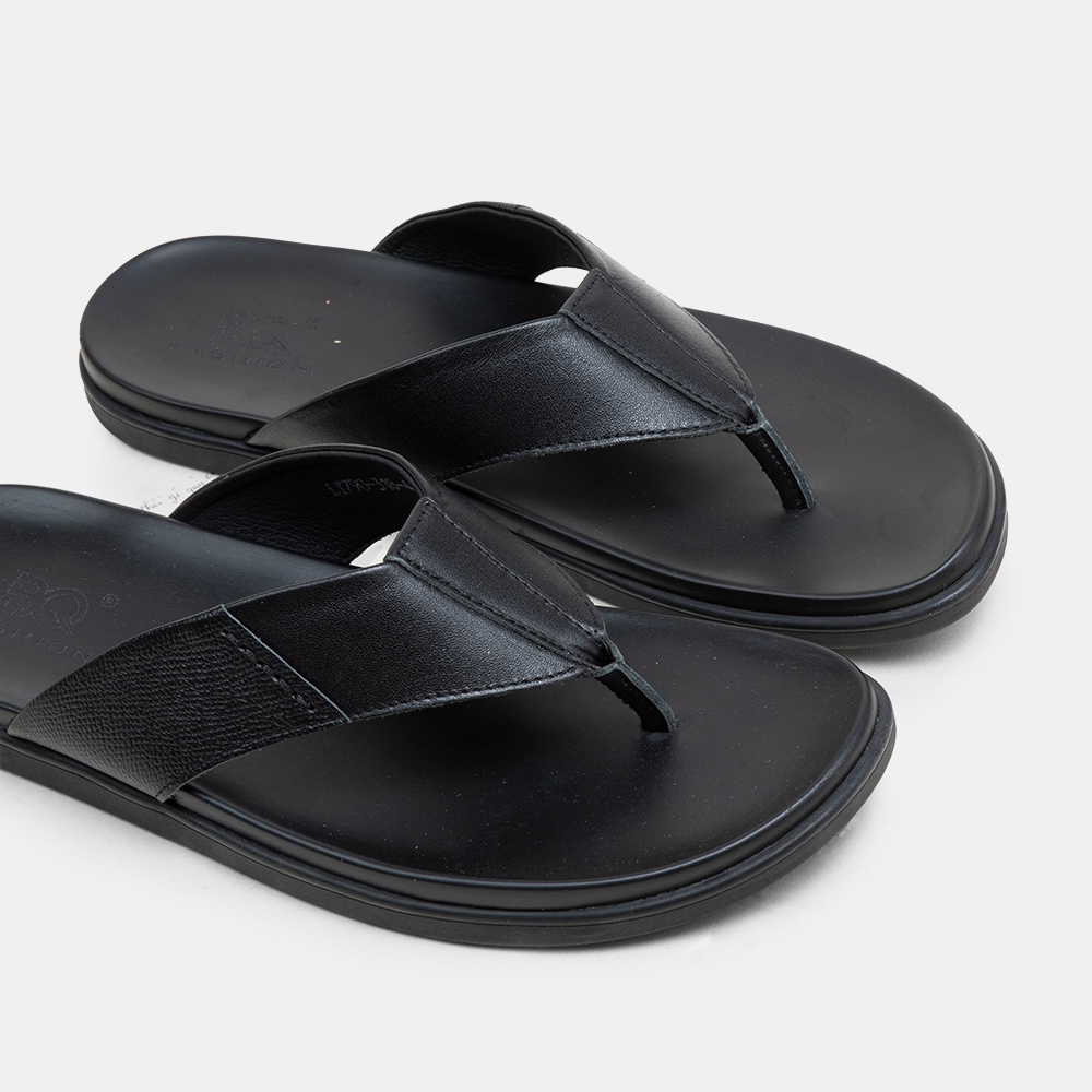 Dép nam quai da kẹp ngón thời trang BQ D 318