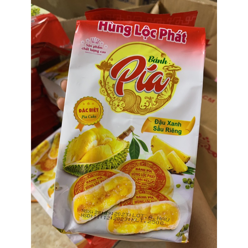 Hộp bánh pía nhân tan chảy thơm ngon 250g