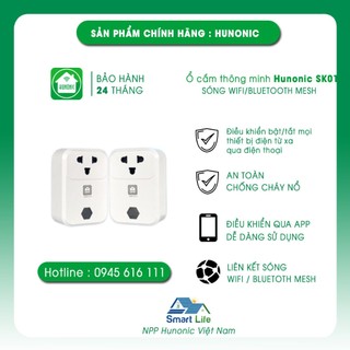 Ổ cắm thông minh Hunonic SK01│Điều khiển từ xa qua điện thoại