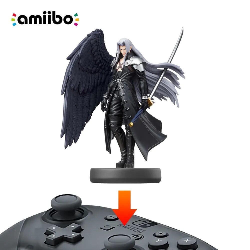 Mô hình Amiibo Super Smash Bros Sephiroth chính hãng Nintendo Switch