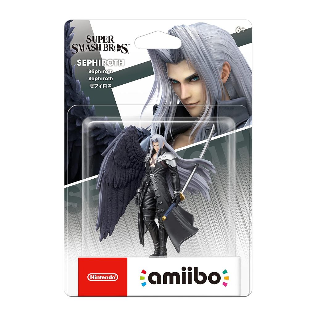 Mô hình Amiibo Super Smash Bros Sephiroth chính hãng Nintendo Switch