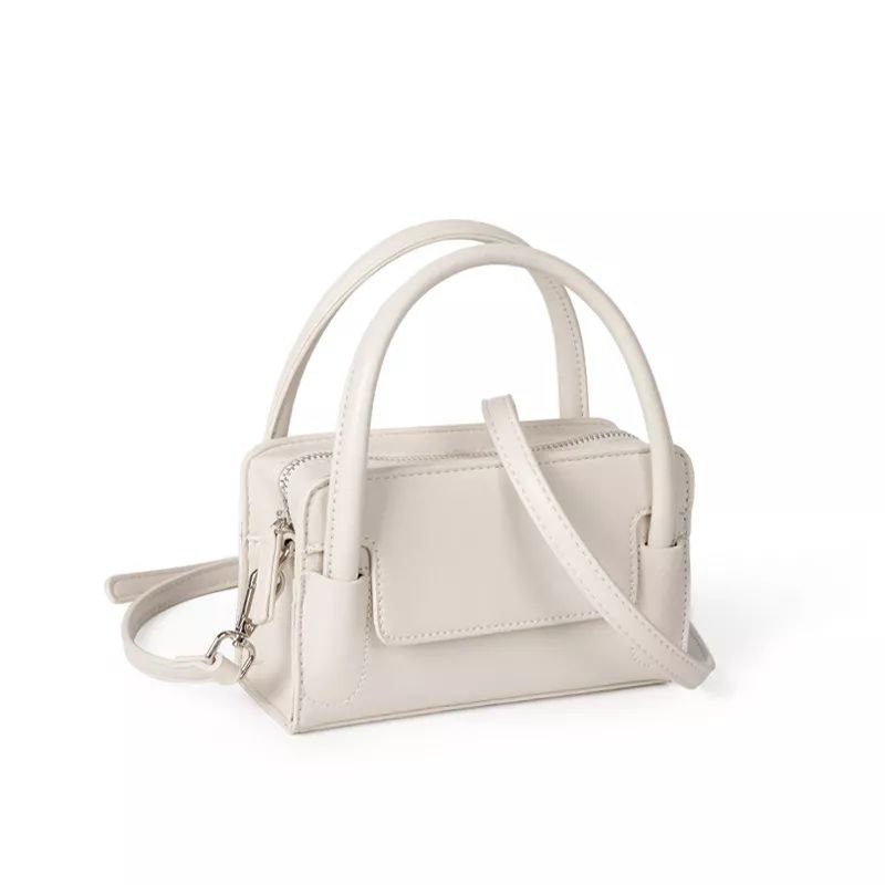 Túi xách nữ, túi đeo chéo thời trang công sở Hàn Quốc đeo chéo hot trend _ T68 BAG HAiI QUAI DÁNG HỘP CẦM TAYy