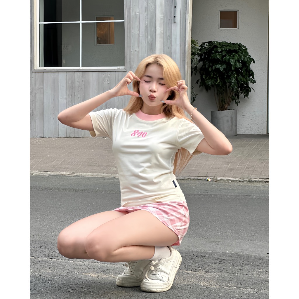 Áo Phông Baby Tee 8YO Sunny 100% Cotton Form Baby Dễ Thương, Cao Cấp - 4 Màu