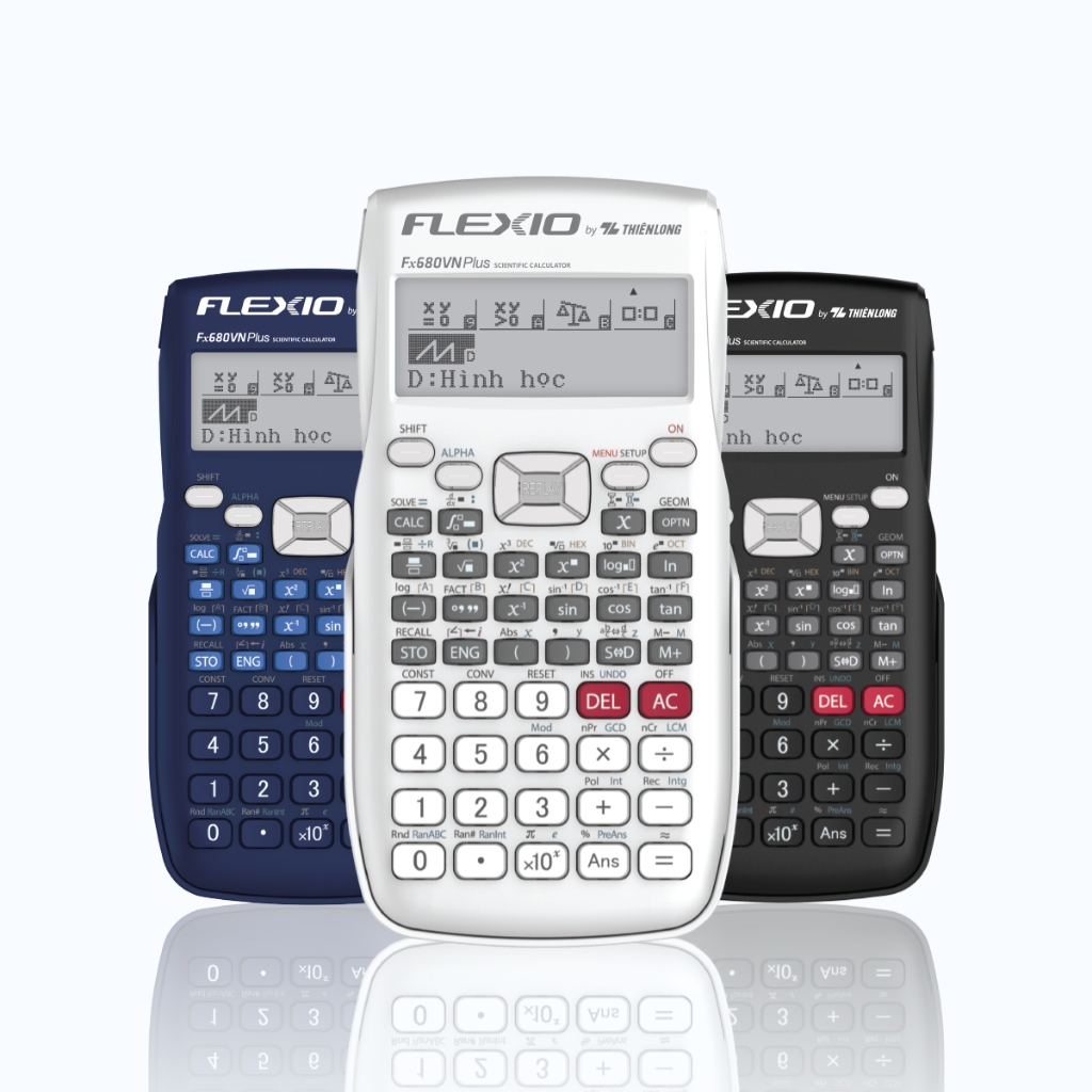 [CHÍNH HÃNG] Máy tính khoa học Flexio Flexoffice Fx680 PLUS