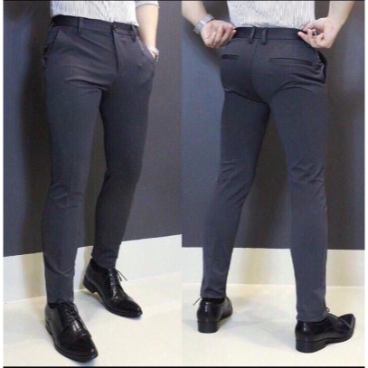 # 8 mẫu Quần Tây Kaki Nam Hàn Quốc ống Côn Dáng Ôm
