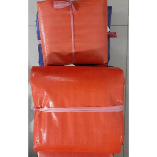 Bạt Nhựa 2 Da Xanh Cam Khổ Rộng 4M x 1M Bán Theo M Tới, Bạt 2 Mặt Che Nắng Mưa Giá Rẻ Npp.