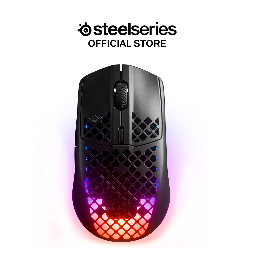 Chuột gaming Steelseries Aerox 3 Onyx phiên bản 2022 Chính Hãng (Có Dây & Không Dây)