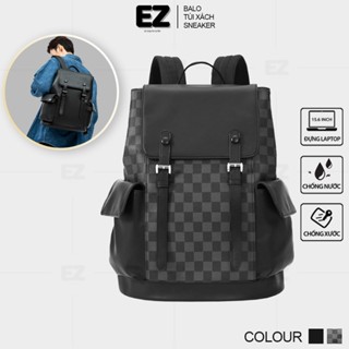 Cặp đi học da thời trang cao cấp BLD15 đựng laptop 15.6 inch , Balo da hàn quốc chống nước chống xước , Balo đi học da