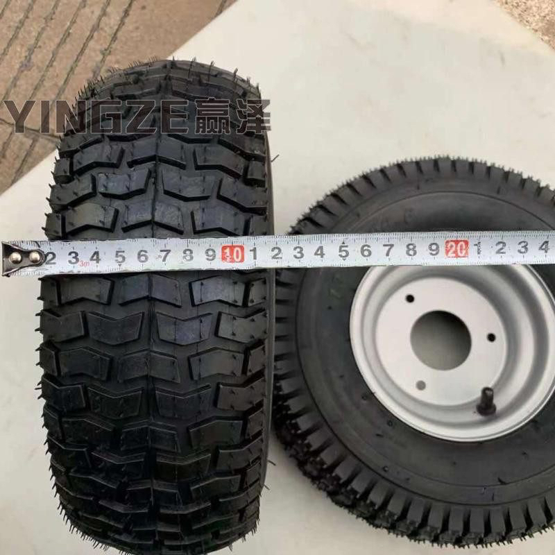 Bánh 13x5.00-6 lốp không săm vành sắt 3 ốc