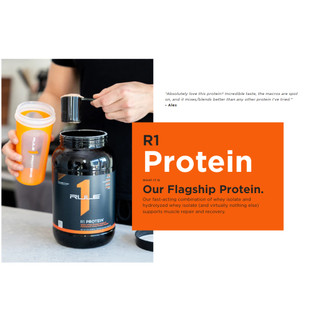 Sữa tăng cơ Rule 1 Protein Isolate/ Hydrolysate 1b - 14-15 servings