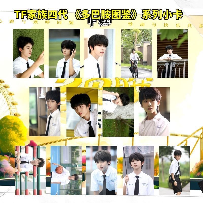 Set card bo góc concert "Dopamine" TF Gia Tộc F4