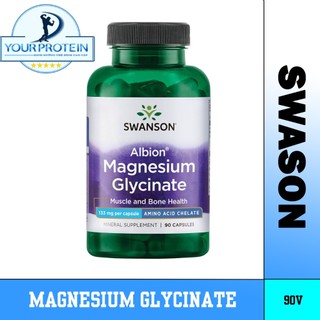 Swanson - Viên Bổ Sung Magnesium Glycinate - 90 Viên