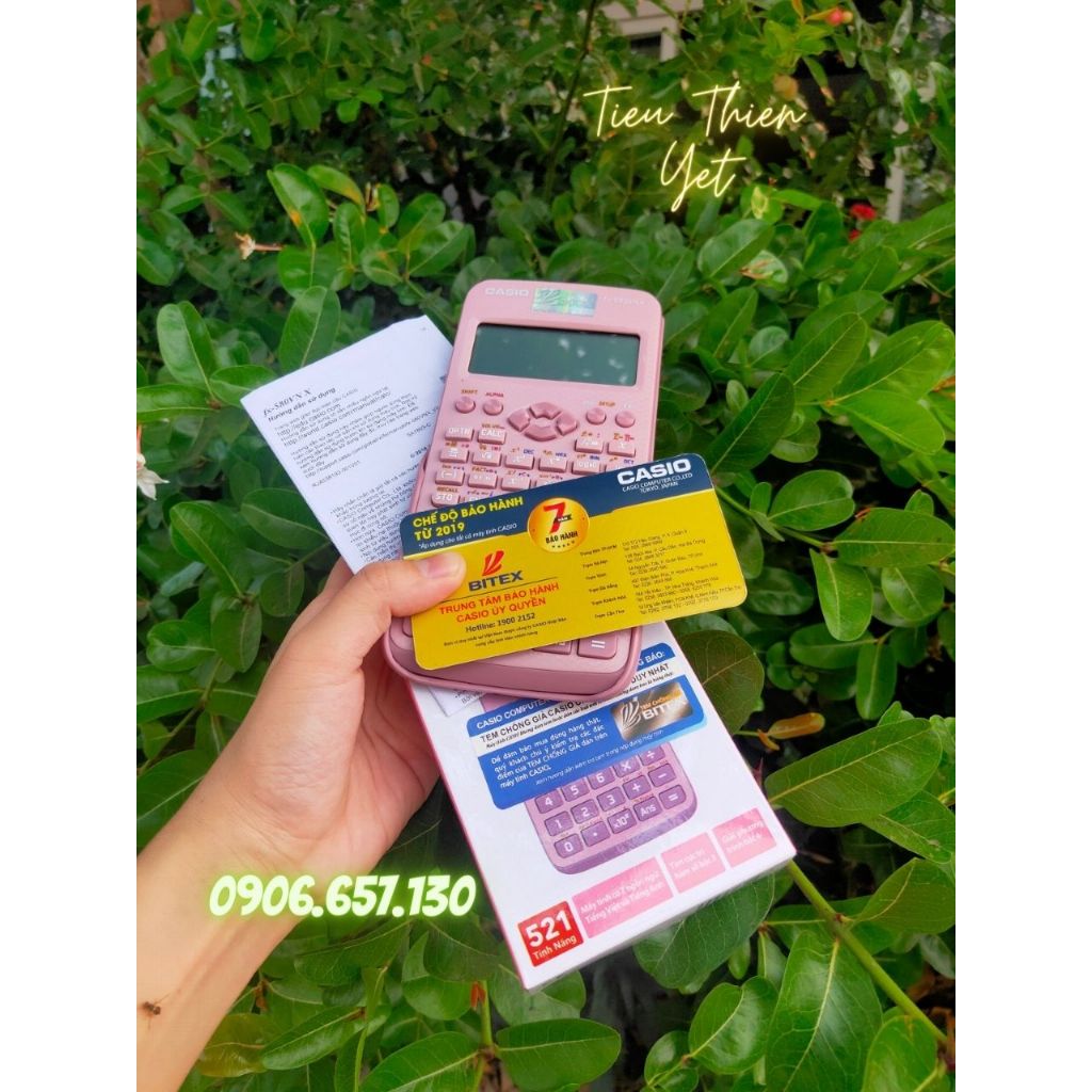 Máy Tính FX580VN, FX-570VN Học Sinh Bảo Hành 06 Tháng -  Hàng Nhập Khẩu Thái - Tiểu Thiên Yết