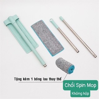 (FULL BOX) CÂY LAU NHÀ TỰ VẮT THÔNG MINH SIN MOP SIÊU BỀN XOAY 360 ĐỘ + TẶNG KÈM 1 TẤM LAU  THAY THẾ CÓ HỘP LOẠI TO