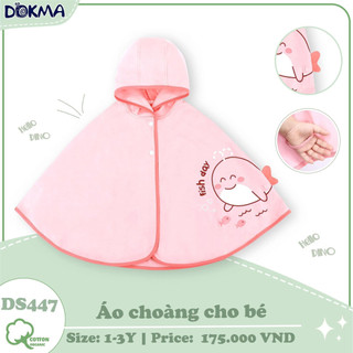 Áo choàng chống nắng Dokma Size 2y
