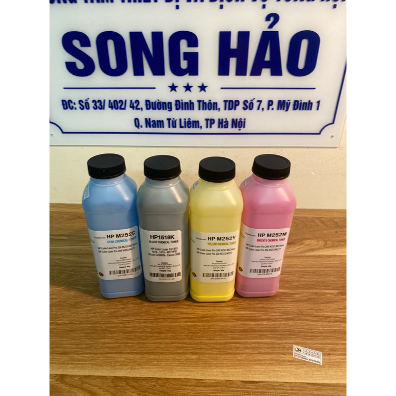 Mực đổ máy in màu xerox CP105b | CP205 | CM215 | CP215W | CP115 | 225 | CM115 | 225 | CM315 | CP315dw | CP305d | CM305df