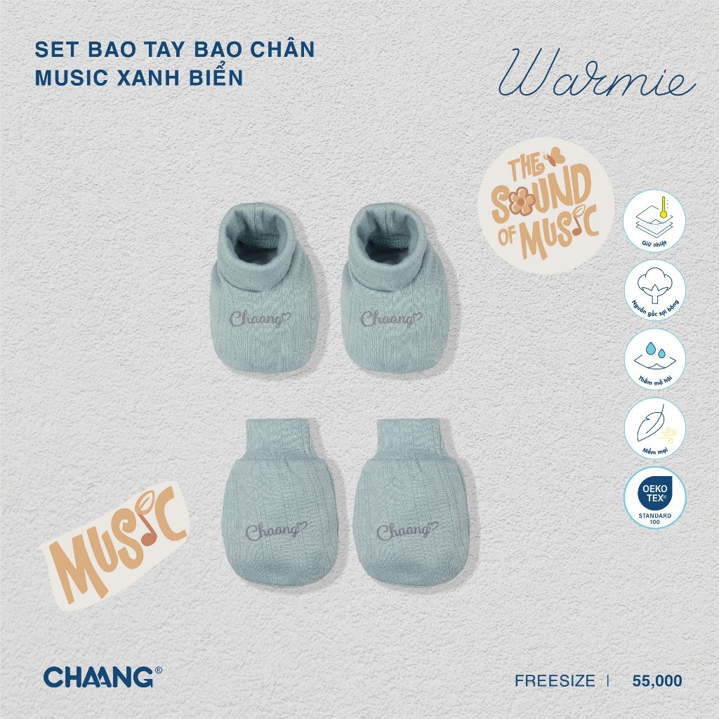 Set Bao Tay Bao Chân Music CHAANG AW23D12