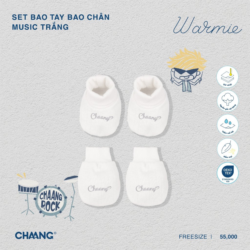 Set Bao Tay Bao Chân Music CHAANG AW23D12